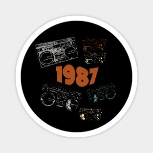 1987 on retro music Magnet